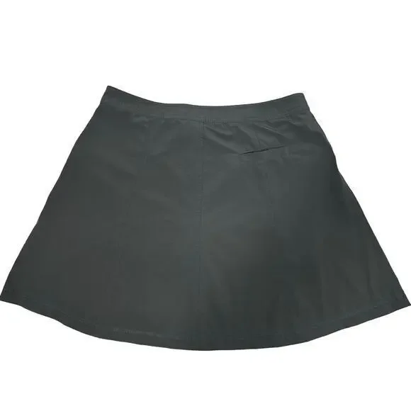 Title Nine Swingtastic Golf Skort Sz 8 Gray Pickleball Tennis Minimalist Stretch - Picture 2 of 9